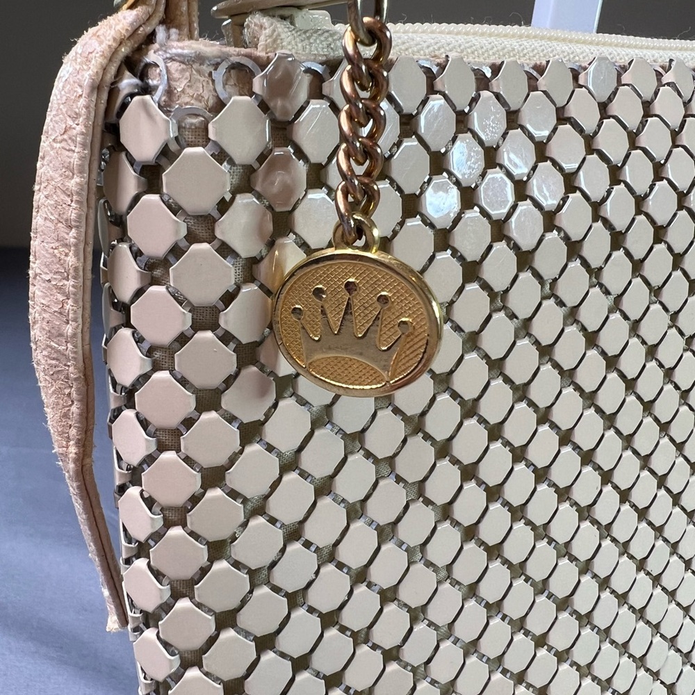 Vintage Whiting & Davis Disco Mesh Shoulder Bag